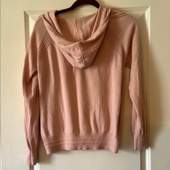 Athleta Pink Oversized Hoodie Relaxed Fit - Picture 5 of 5